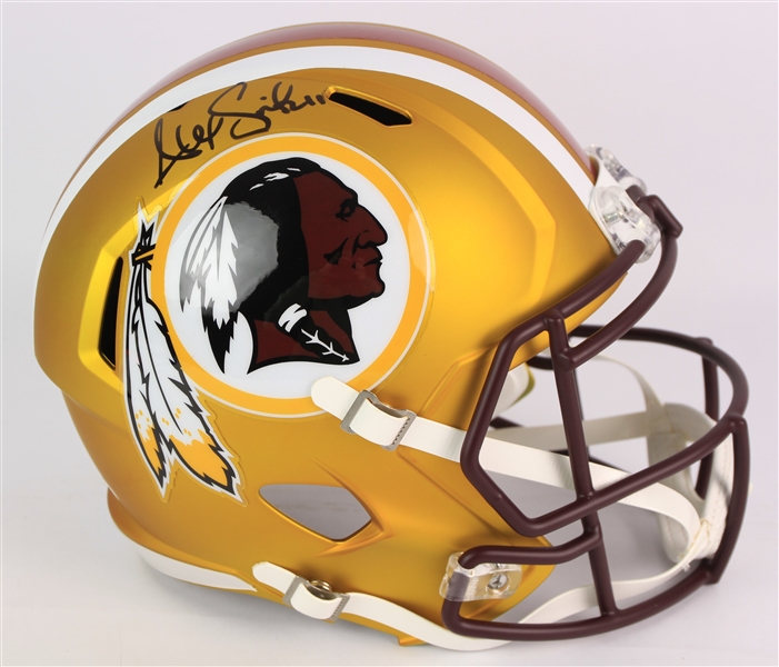 2018-20 Alex Smith Washington Redskins Signed Full Size Blaze Display Helmet (*JSA*)