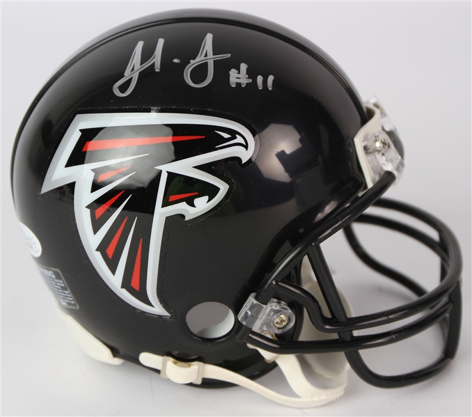 2015 Julio Jones Atlanta Falcons Signed Mini Helmet (*JSA*)