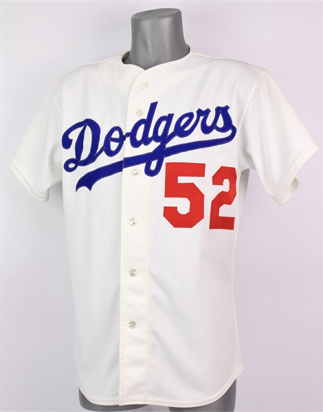 1985 Bill Madlock Los Angeles Dodgers Game Worn Home Jersey (MEARS A10)