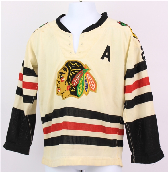 1960s Stan Mikita Chicago Blackhawks Youth Hockey Jersey