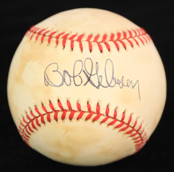 1995-99 Bob Gibson St. Louis Cardinals Signed ONL Coleman Baseball (JSA) 