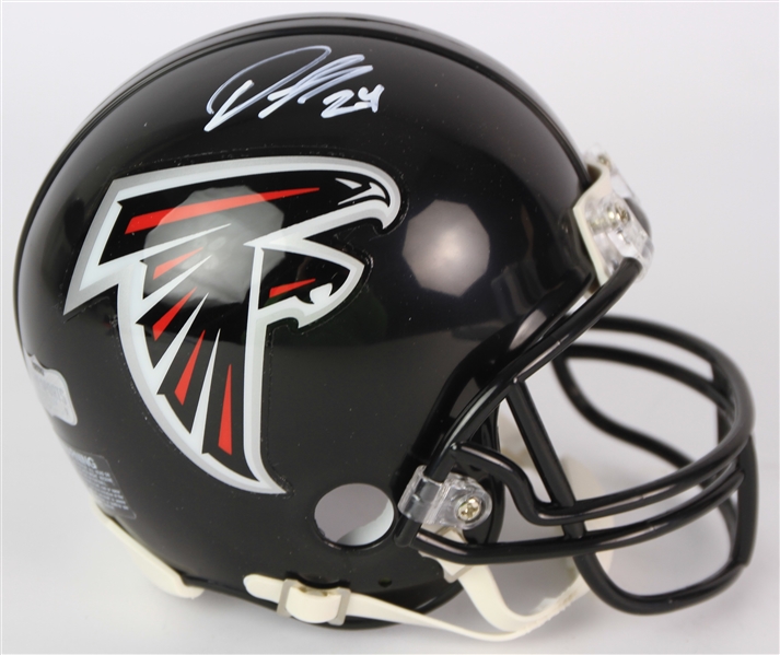 2014-19 Devonta Freeman Atlanta Falcons Signed Mini Helmet (JSA)
