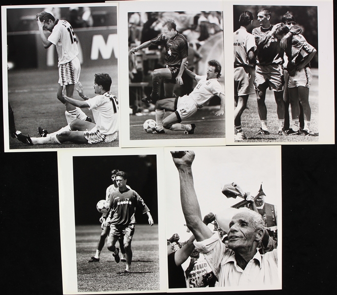 1994 World Cup Boston Herald Original 8" x 10" Photographs - Lot of 22