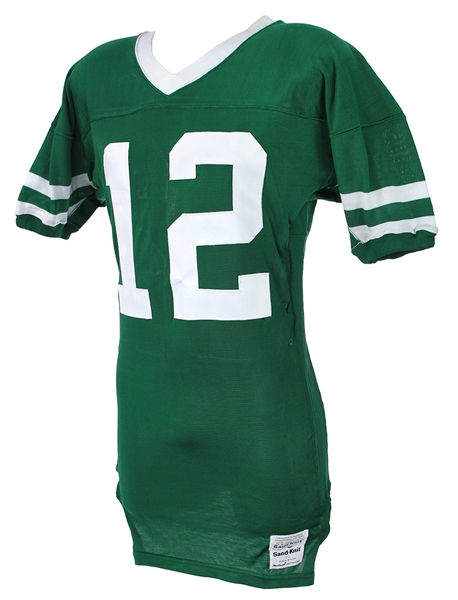 1984-87 Joe Namath New York Jets Post Career Jersey (MEARS LOA) 