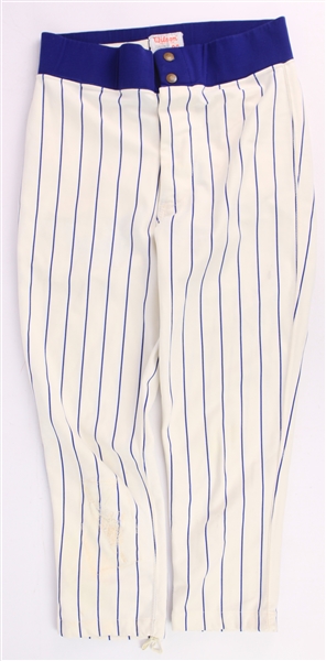 1976 Wayne Tyrone Chicago Cubs Game Worn Home Uniform Pants (MEARS LOA)