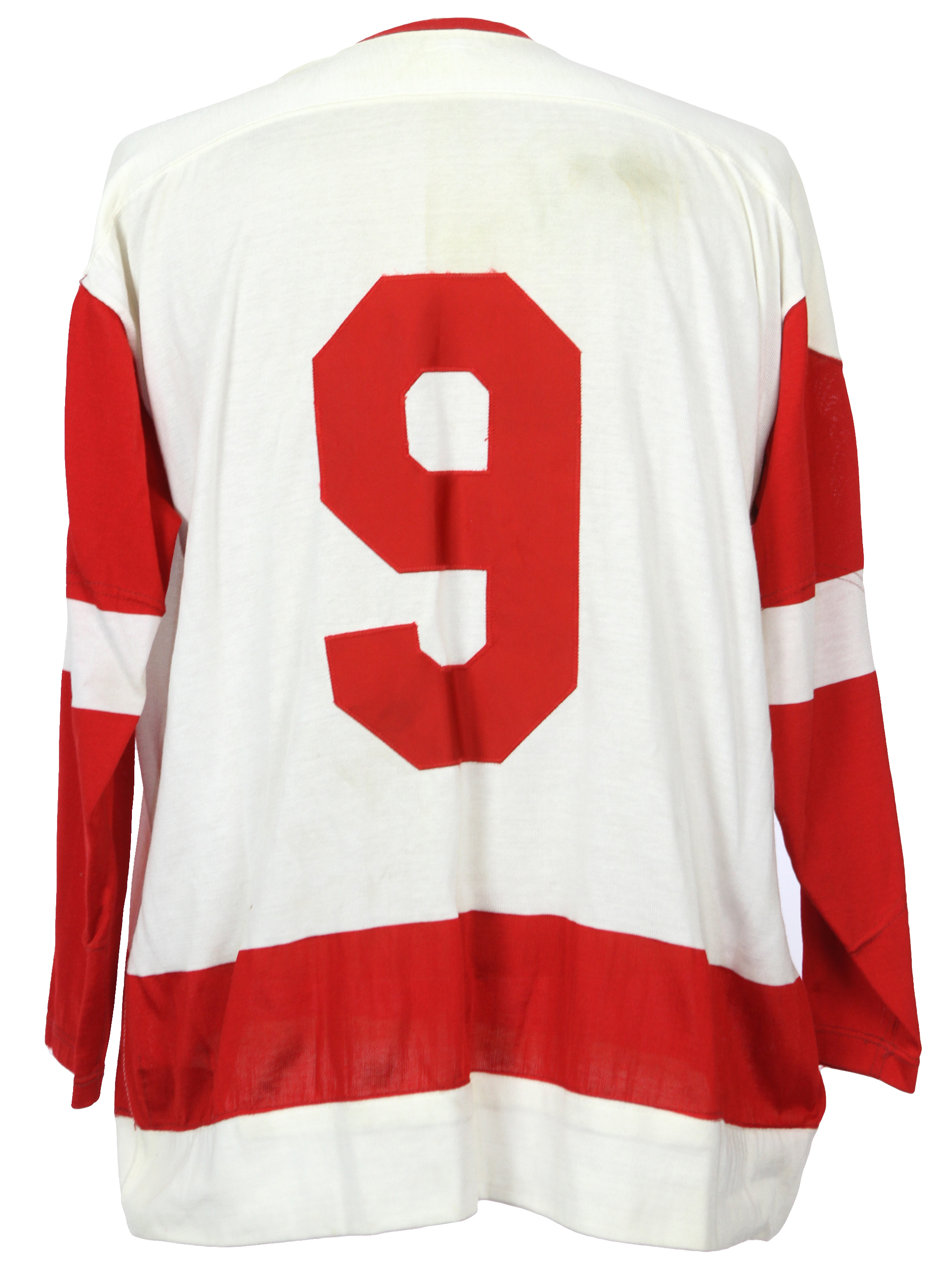 Circa 1965-66 Gordie Howe Detroit Red Wings Game Worn Jersey