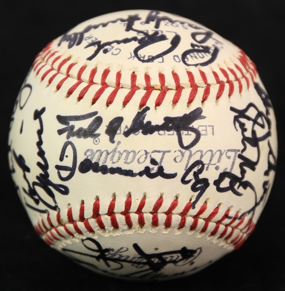 1969 Chicago Cubs Team Signed Baseball w/ 27 Signatures Including Leo Durocher, Billy Williams, Fergie Jenkins & More (JSA)