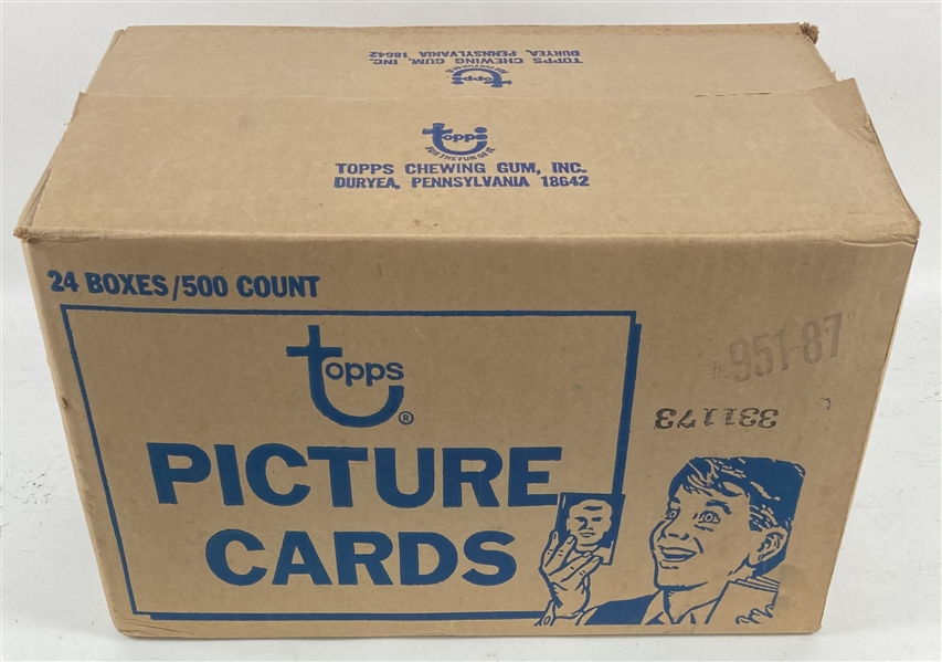1987 Topps Picture Cards Case
