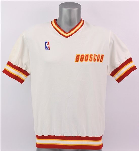 1985-87 Steve Harris Houston Rockets Shooting Shirt (MEARS LOA)