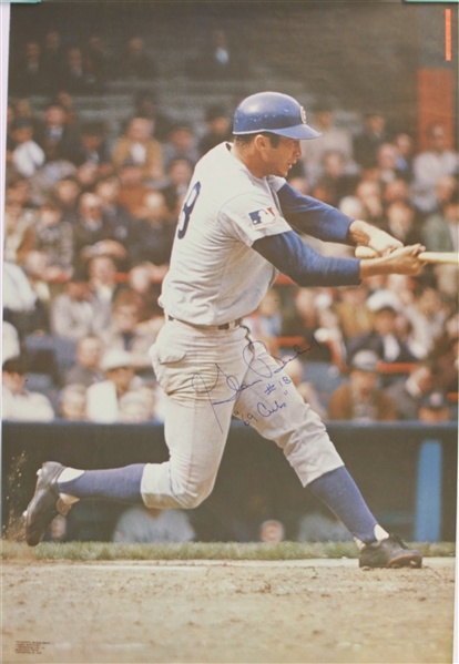 Ron Santo, Glenn Beckert, Ken Holtzman Chicago Cubs Signed 24x36 Posters (Lot of 6)