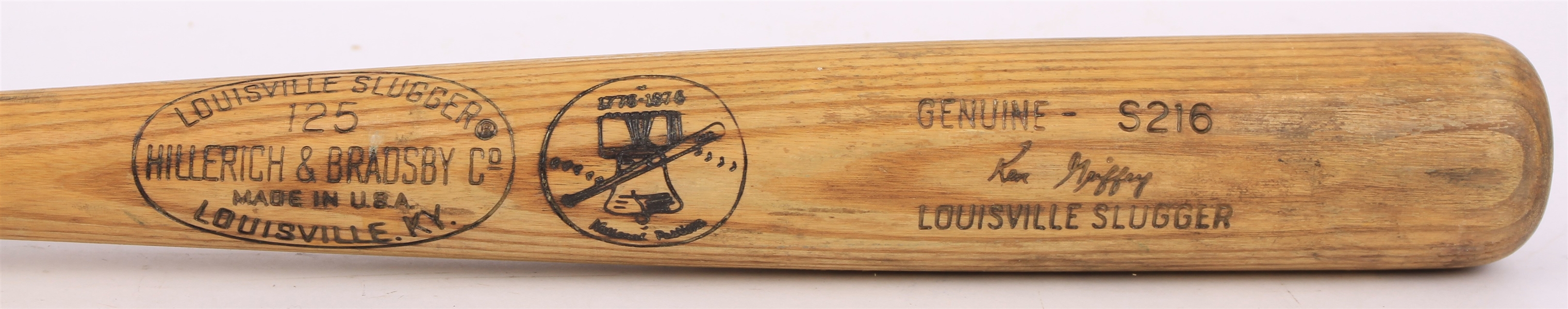 1976 Ken Griffey Cincinnati Reds H&B Louisville Slugger Professional Model Game Used Bat (MEARS A9/METS Employee LOA) World Series Champions Season