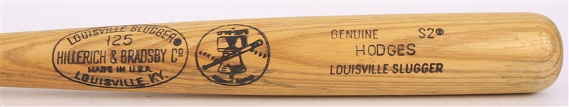 1976 Ron Hodges New York Mets H&B Louisville Slugger Professional Model Game Used Bat (MEARS A7/METS Employee LOA)