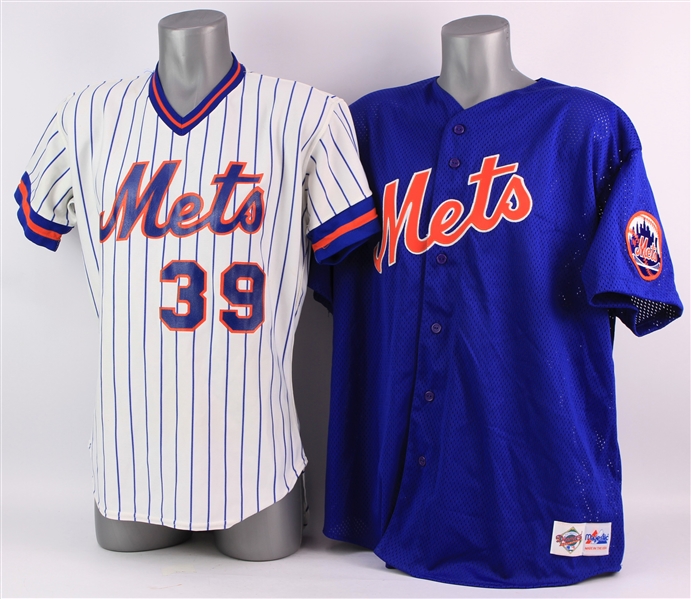 1980s-90s New York Mets Jersey Collection - Lot of 2