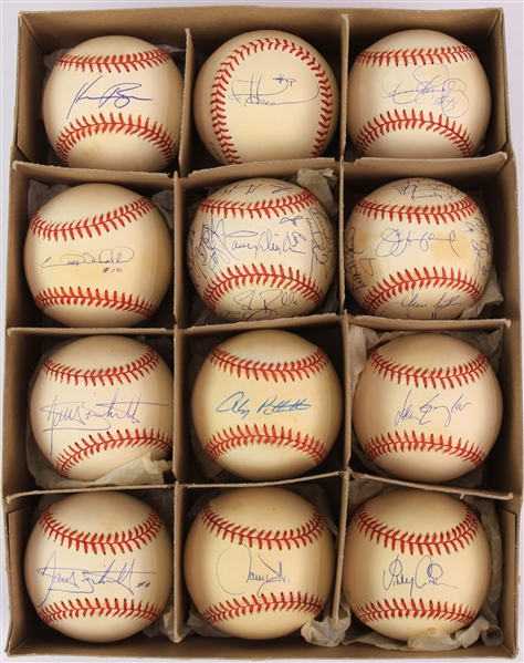 1990s-2000 Signed Baseball Collection - Lot of 12 w/ Larry Walker, Andy Pettitte, Gary Sheffield, Don Baylor & More (JSA/METS Employee LOA)