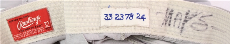 1978 Willie Mays New York Mets Game Worn Road Uniform Pants (MEARS LOA/METS Employee LOA)