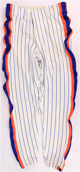 1986 Darryl Strawberry New York Mets Game Worn Home Uniform Pants (MEARS LOA/METS Employee LOA) World Series Season