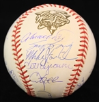 2000 New York Yankees World Series Champions Team Signed OWS Selig Baseball w/ 22 Signatures Including Joe Torre, Roger Clemens, Paul O'Neill & More (JSA/METS Employee LOA) 