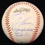 2000 New York Yankees World Series Champions Team Signed OWS Selig Baseball w/ 22 Signatures Including Joe Torre, Roger Clemens, Paul O'Neill & More (JSA/METS Employee LOA) 