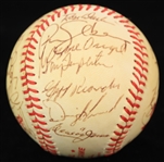1985 National League All Stars Team Signed OASG Ueberroth Baseball w/ 32 Signatures Including & More (JSA/METS Employee LOA)