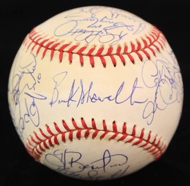 1998 Arizona Diamondbacks Inaugural Season Team Signed ONL Coleman Baseball w/ 30 Signatures Including Buck Showalter, Matt Williams & More (JSA/METS Employee LOA)