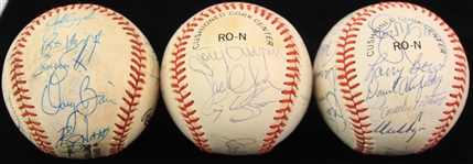 1980's-90's Signed Baseball Collection - Lot of 12 w/ Lenny Dykstra, Andre Dawson, Ryne Sandberg & More (JSA/METS Employee LOA)