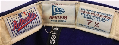 2000 Terry Adams Los Angeles Dodgers Game Worn Cap (MEARS LOA/METS Employee LOA)