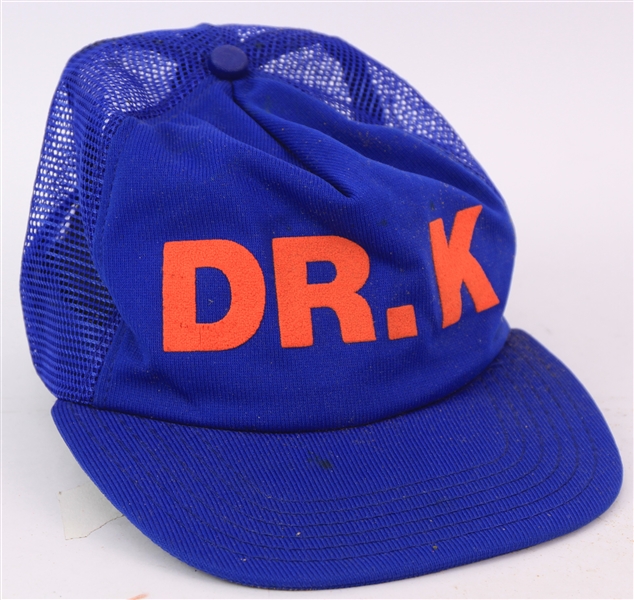 1984-86 Dwight Gooden New York Mets "Dr. K" Adjustable Mesh Cap