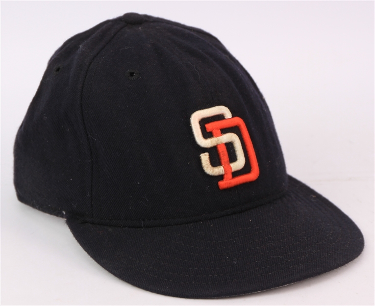 1996-97 Doug Bochtler San Diego Padres Game Worn Cap (MEARS LOA/METS Employee LOA)