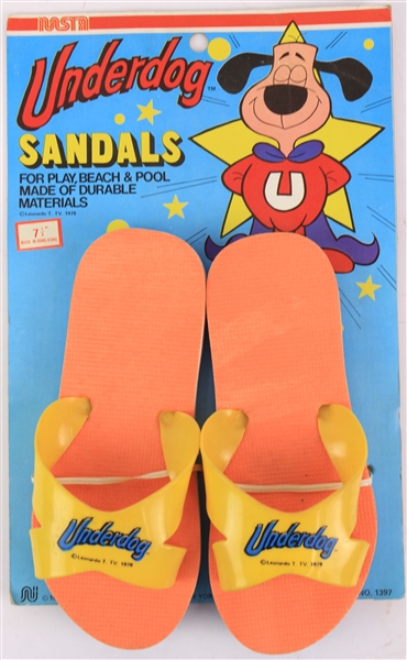 1978 Underdog MOC Sandals