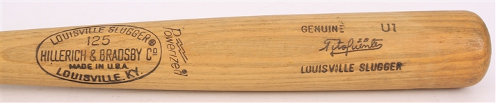 1978 Tito Fuentes Montreal Expos H&B Louisville Slugger Professional Model Spring Training Bat (MEARS LOA/METS Employee LOA)