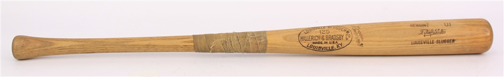1978 Tito Fuentes Montreal Expos H&B Louisville Slugger Professional Model Spring Training Bat (MEARS LOA/METS Employee LOA)