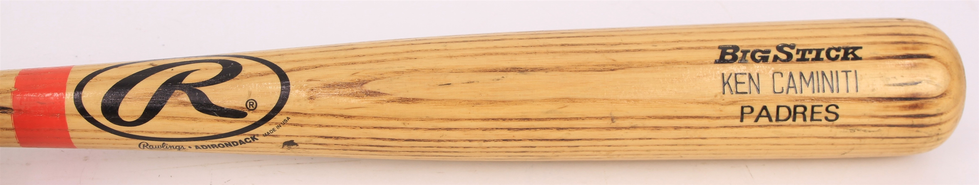 1998 Ken Caminiti San Diego Padres Rawlings Adirondack Professional Model Game Used Bat (MEARS LOA/METS Employee LOA) Broken Over Leg