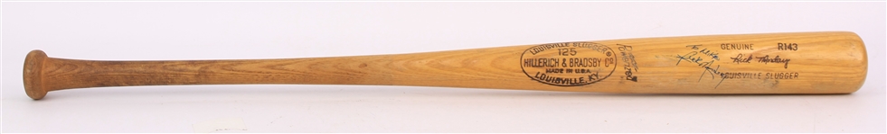 1977-79 Rick Monday Los Angeles Dodgers Signed H&B Louisville Slugger Professional Model Game Used Bat (MEARS LOA/JSA/METS Employee LOA)