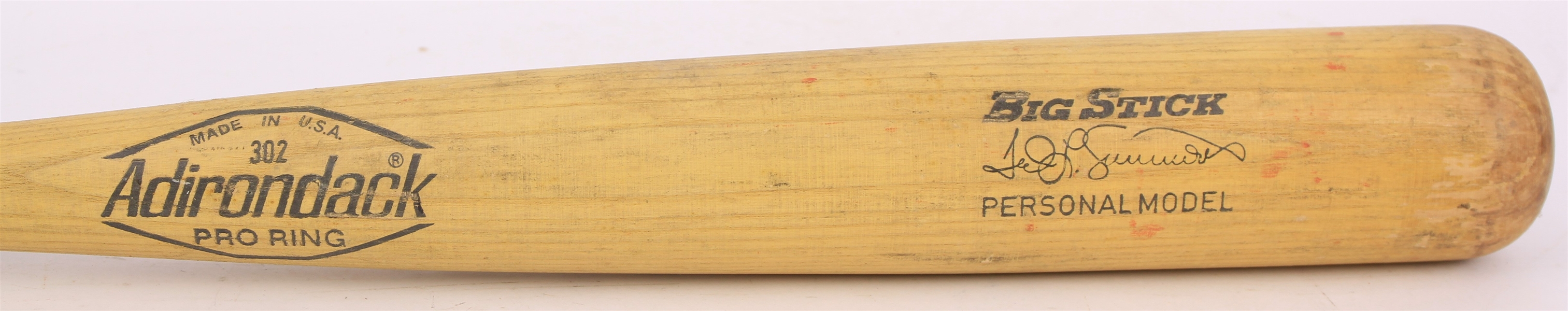 1980 Ted Simmons St. Louis Cardinals Adirondack Professional Model Game Used Bat (MEARS LOA/METS Employee LOA)