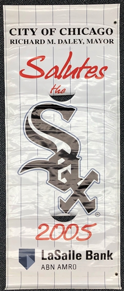 2005 Chicago White Sox "City of Chicago" 30x74 Banner 