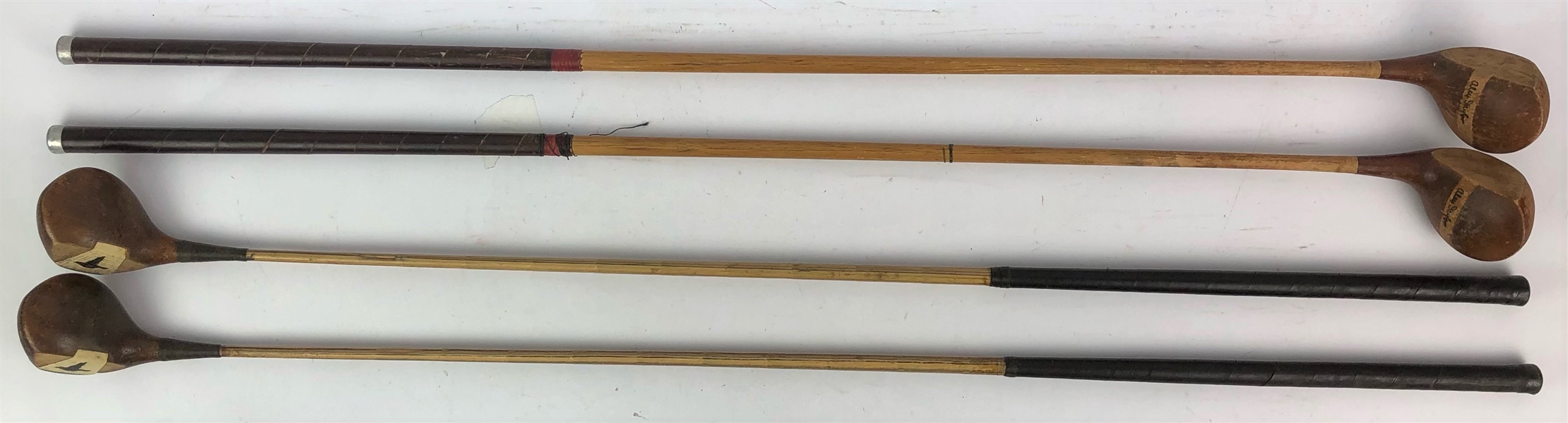 Vintage Wood Golf Clubs (Lot of 4)