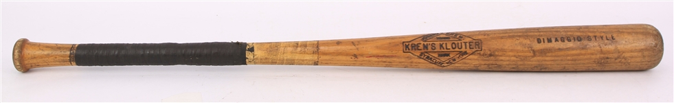 1940's Joe DiMaggio New York Yankees Kren's Special Store Model Bat