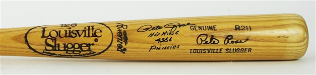 1980-83 Pete Rose Philadelphia Phillies Signed Louisville Slugger Professional Model Bat (MEARS A5/JSA & PSA/DNA)