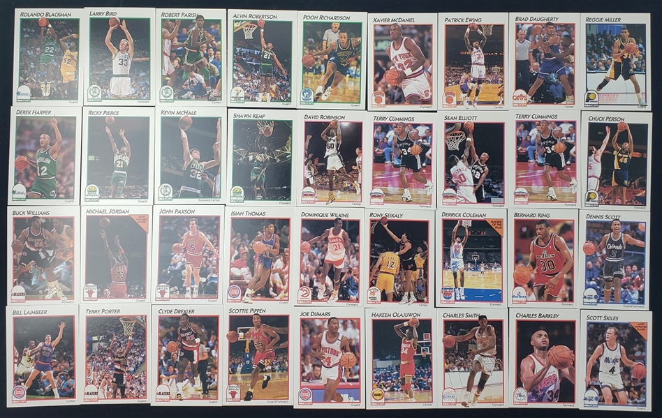 1991 Hoops Basketball Cards (60+)