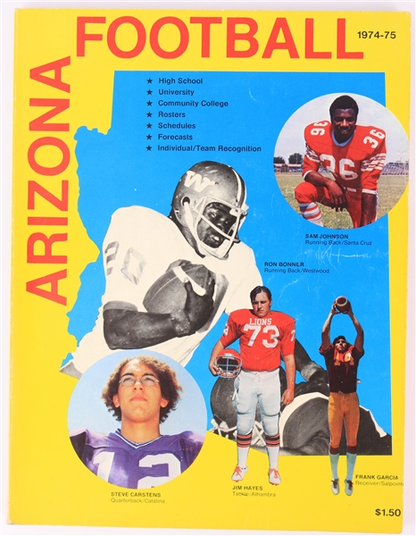 1974-75 Arizona Football State Yearbook