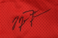 1990-93 circa Michael Jordan Chicago Bulls Clubhouse Signed Reversible Practice Jersey & Practice Shorts (MEARS LOA)