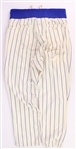 1973 Glenn Beckert Chicago Cubs Signed Game Worn Home Uniform Pants (MEARS LOA/JSA)