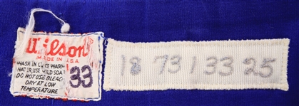1973 Glenn Beckert Chicago Cubs Signed Game Worn Home Uniform Pants (MEARS LOA/JSA)