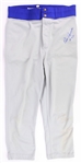 1972 Paul Popovich Chicago Cubs Signed Game Worn Road Uniform Pants (MEARS LOA/JSA)