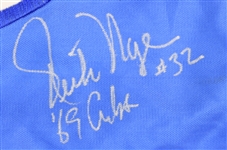 1966-69 Rich Nye Chicago Cubs Signed Hanging Garment Bag (MEARS LOA/JSA)