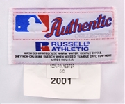 2001 Lou Piniella Seattle Mariners Game Worn Home Jersey (MEARS LOA)