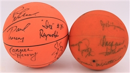 1970's-2000's Milwaukee Bucks Team Signed Basketballs - Lot of 3 w/ Brian Winters, Marques Johnson, Jack Sikma, Sidney Moncrief, Mo Williams & More (JSA)