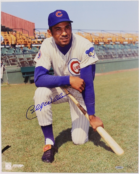 2001 Billy Williams Chicago Cubs Signed 16" x 20" Photo (JSA) 7/26