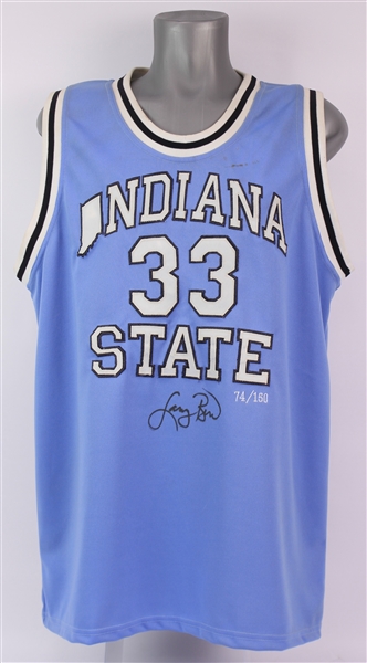 2000s Larry Bird Indiana State Sycamores Signed Jersey (JSA) 74/150