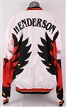 1996-97 Alan Henderson Atlanta Hawks Warm Up Suit w/ Jacket & Pants (MEARS LOA)